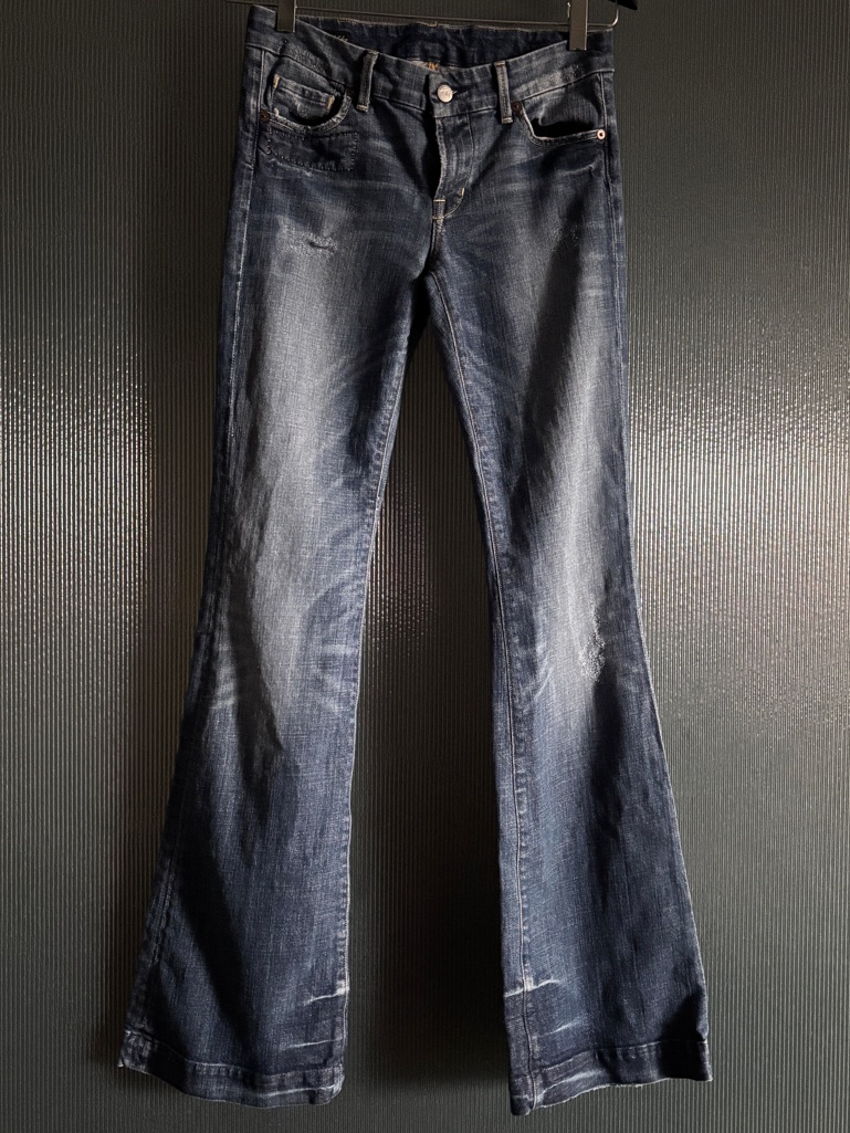 Citizens Of Humanity Flare Jeans Tall Size 28 Inseam 33.5 Made In Usa